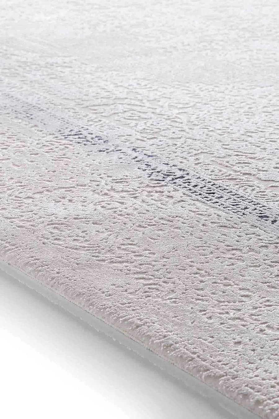 Esiliva 16713 Dikdörtgen Doğal İplik Makine Halısı 160X230 - Mavi