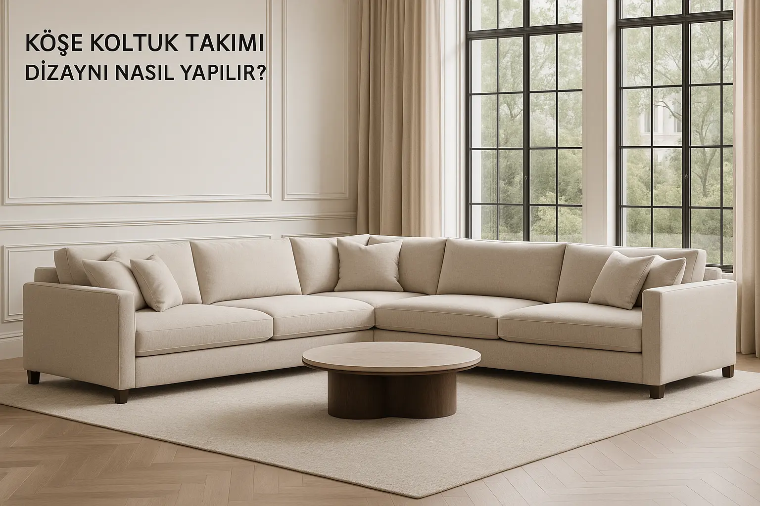 Köşe Koltuk Takımı Dizaynı Nasıl Yapılır?