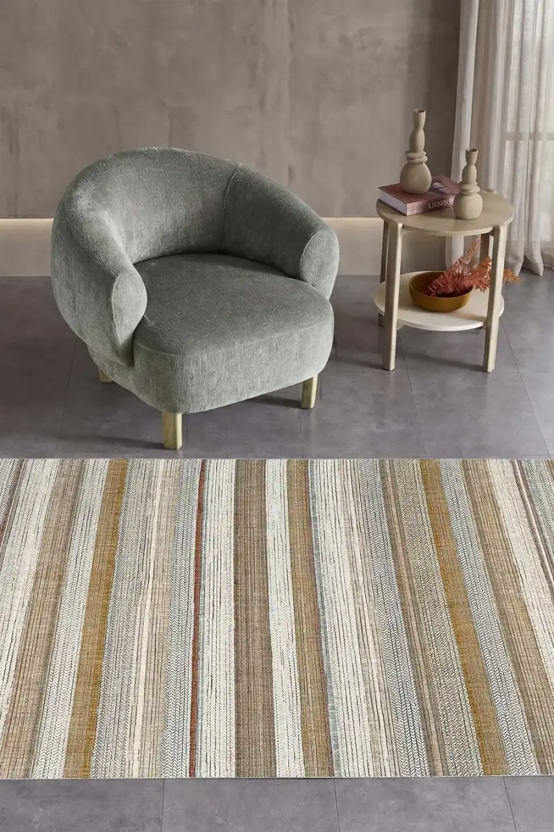 Adara 18001 Dikdörtgen Tozumaz Halı 200X290 - Multi