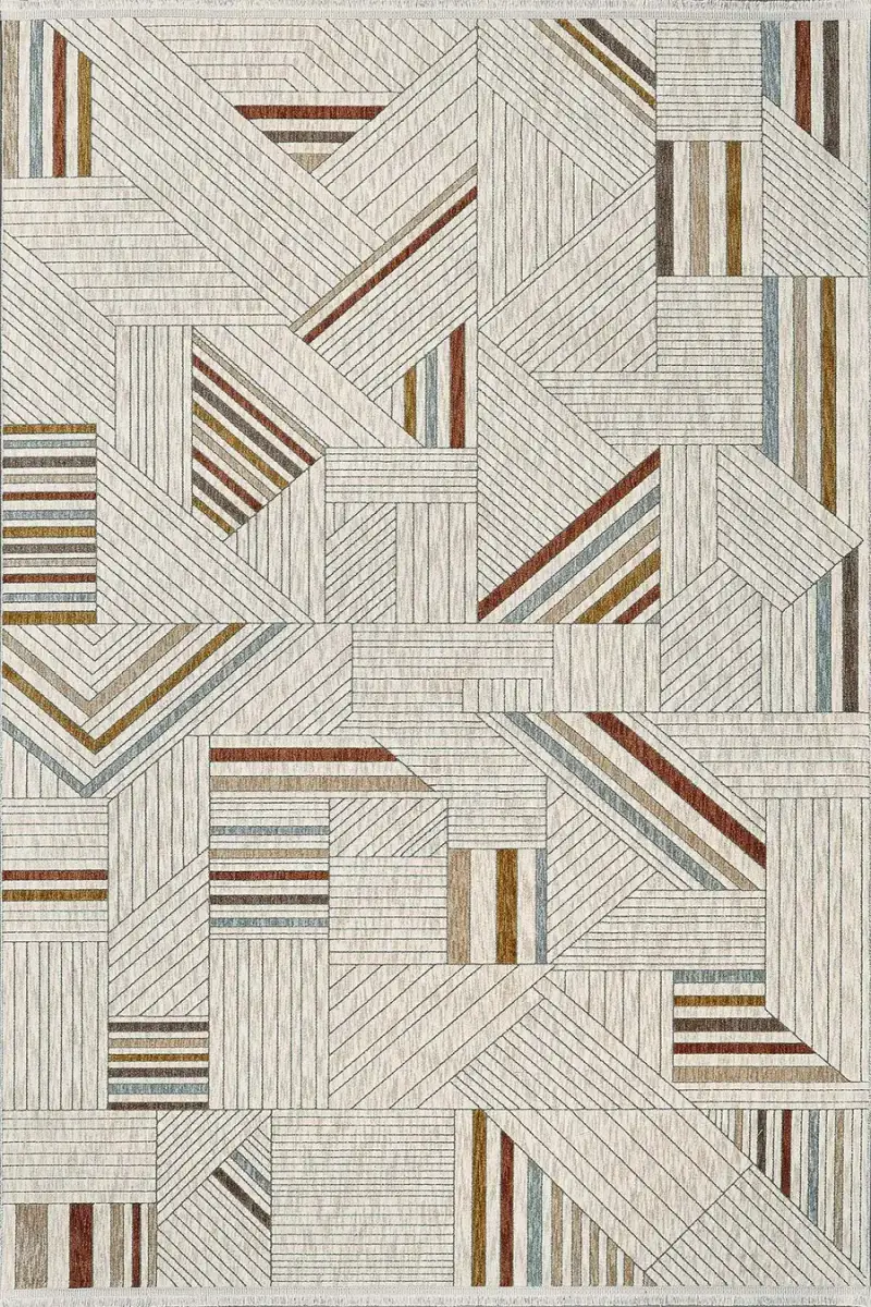 Adara 18342 Dikdörtgen Tozumaz Halı 160x230 - Multi 2