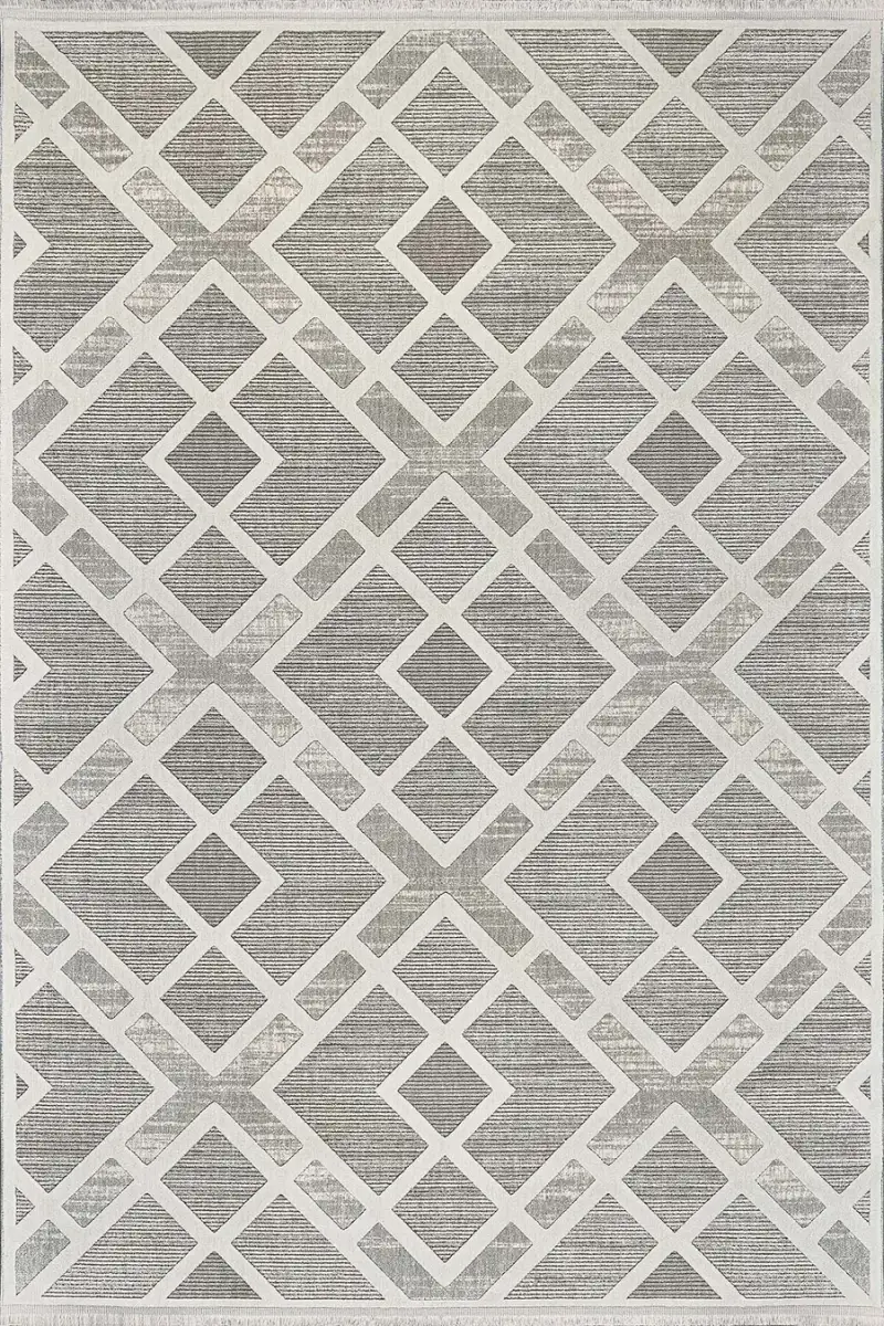 Adara 18353 Dikdörtgen Tozumaz Halı 160X230 - Gri 2
