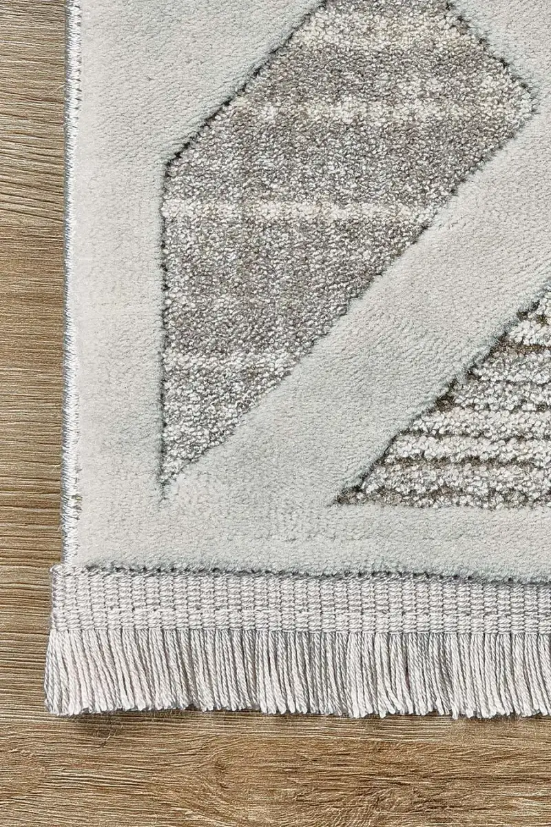 Adara 18353 Dikdörtgen Tozumaz Halı 160X230 - Gri 4