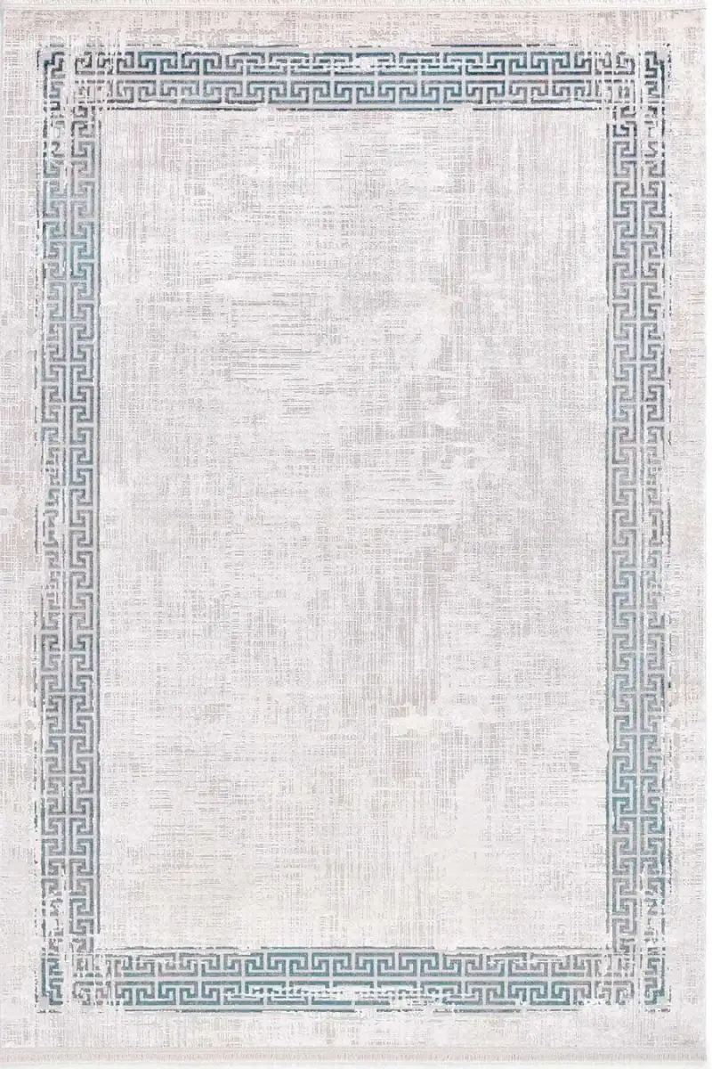 Black&Brown 11298 Doğal İplik Dikdörtgen Makine Halısı 160x230 - Yeşil 4