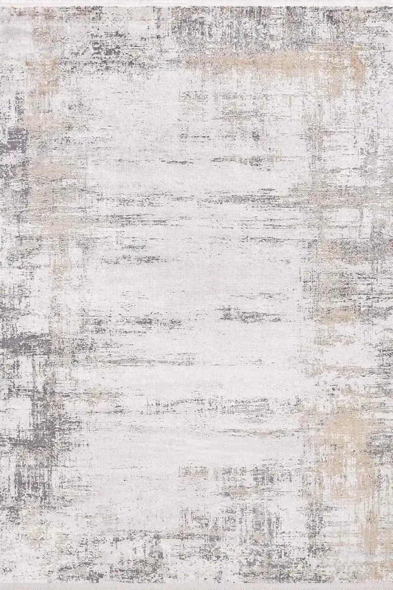 Black&Brown 15457 Dikdörtgen Doğal İplik Makine Halısı 100X200 - Bakır 4