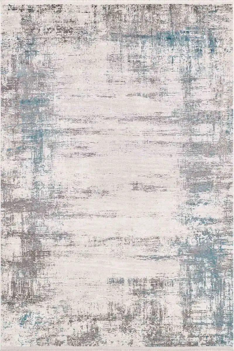 Black&Brown 15457 Dikdörtgen Doğal İplik Makine Halısı 240X340 - Yeşil 4