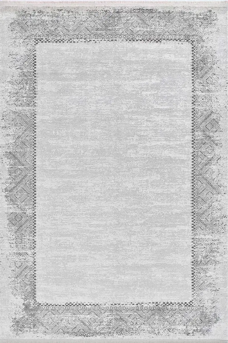 Black&Brown 15463 Dikdörtgen Doğal İplik Makine Halısı 240X340 - Su Yeşili 3