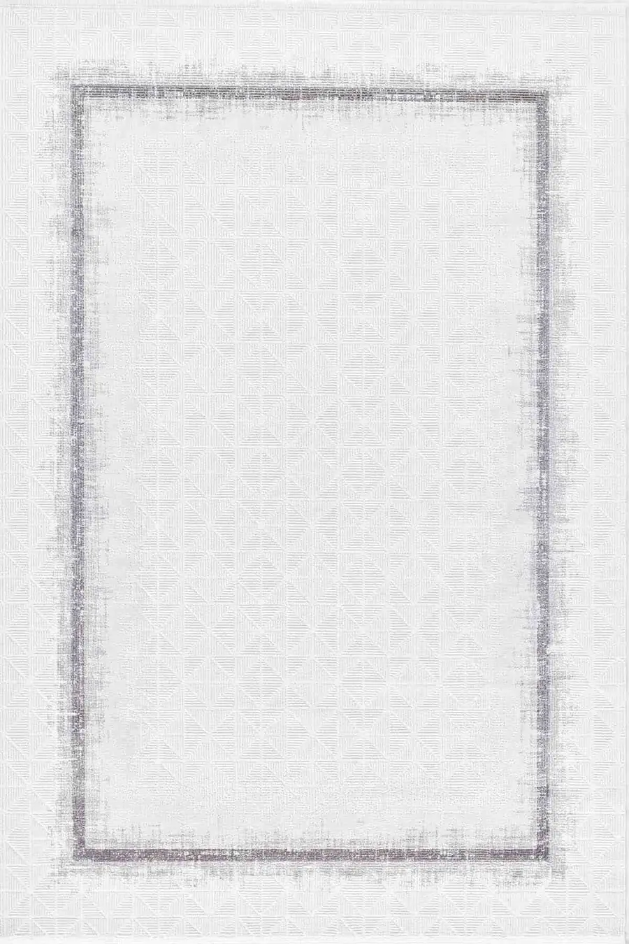 Carissa 13623 Dikdörtgen Akrilik Makine Halısı 160X230 - Gri 2