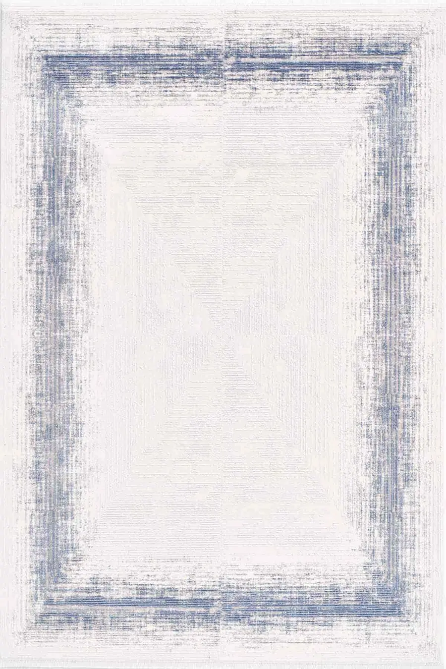 Carissa 16319 Dikdörtgen Akrilik Makine Halısı 160X230 - Mavi 2