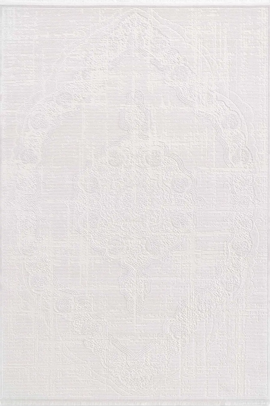 Carissa 16320 Dikdörtgen Akrilik Makine Halısı 160X230 - Krem 2