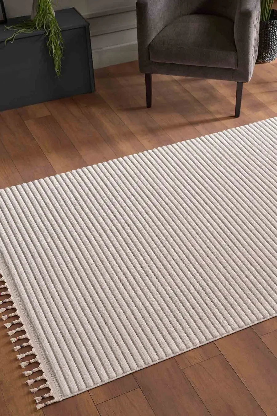 Deco Alvin 12612 120X180 - Krem