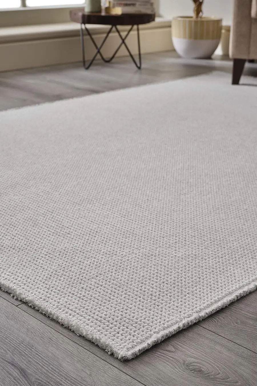 Deco Boheems 80147 Kaymaz Taban Dikdörtgen Halı 160X230 - Beyaz 4