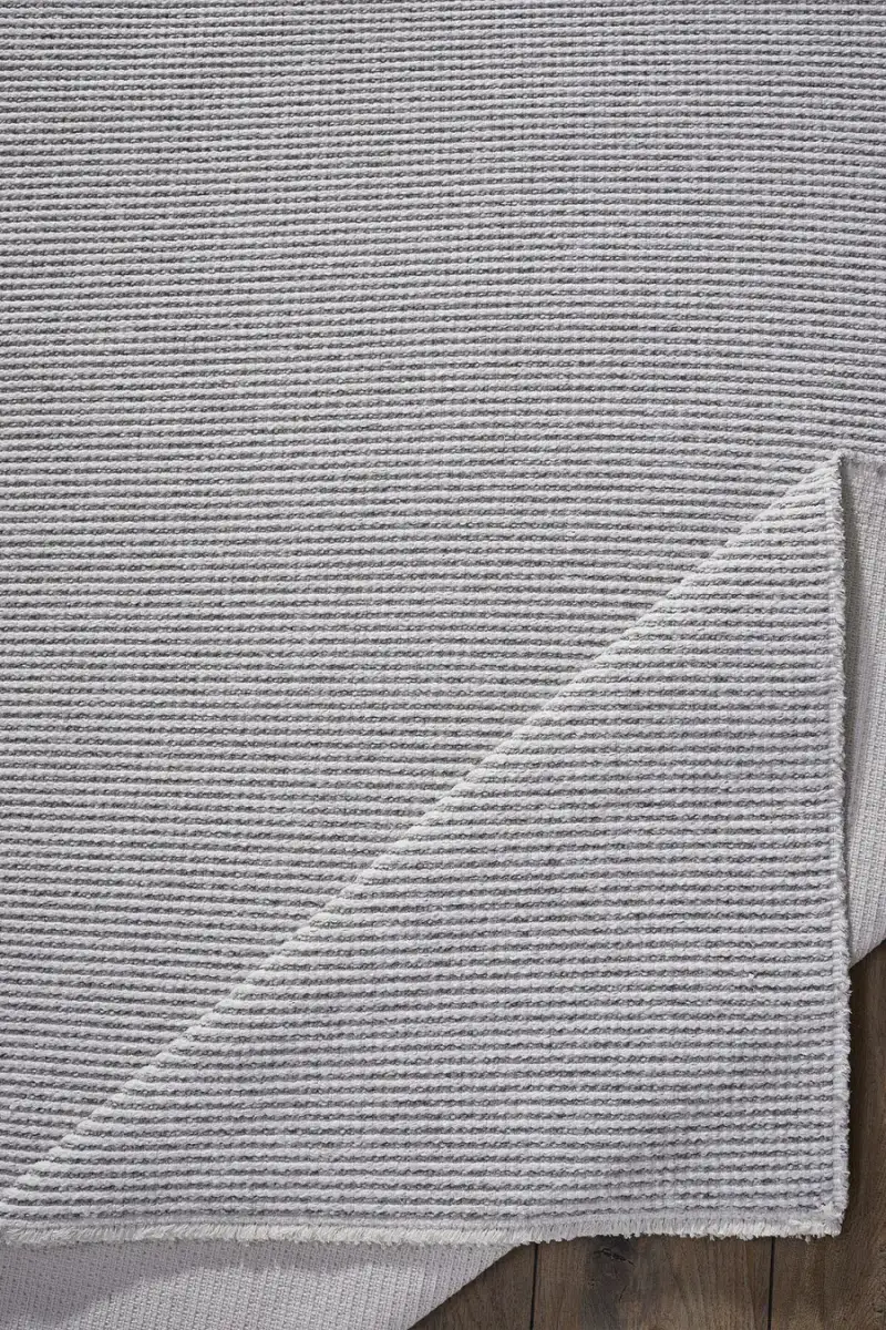 Deco Boheems 80147 Kaymaz Taban Dikdörtgen Halı Gri - 160X230 5