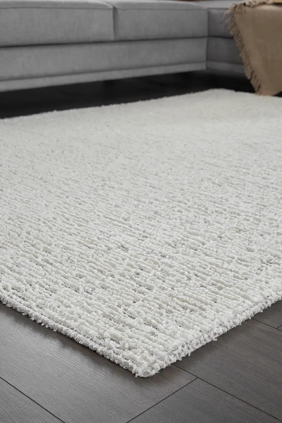 Deco Boheems 80152 Kaymaz Taban Dikdörtgen Halı 160X230 - Gri 5