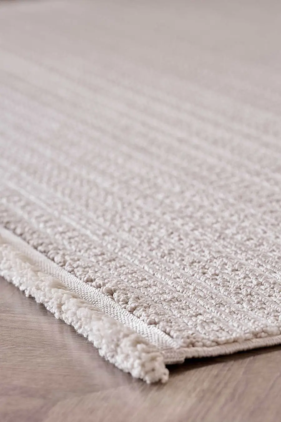 Deco Curlina 80044 Dikdörtgen Bukleli Halı 160x000 - Bej 3