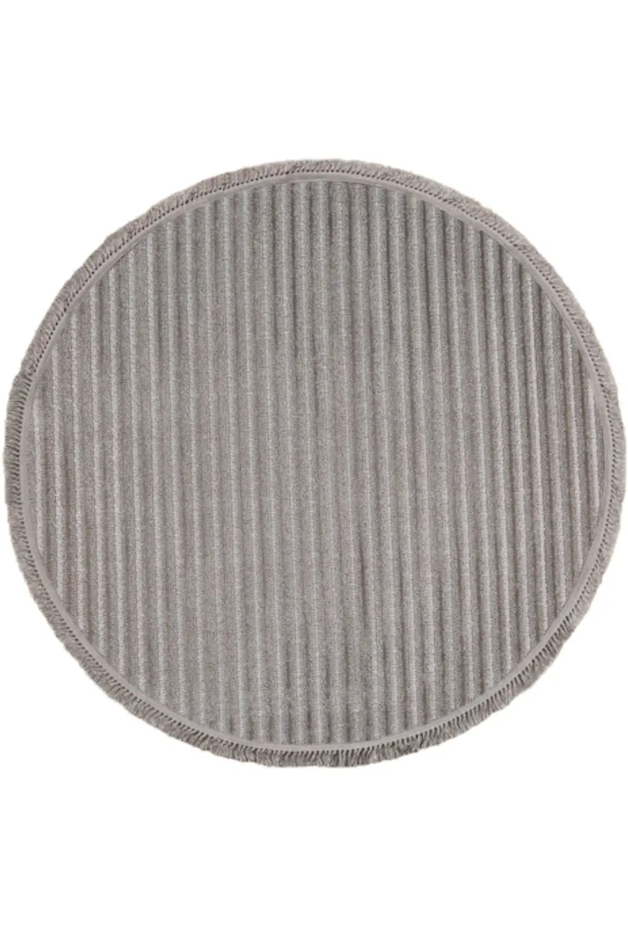 Deco Daisy 16666 Daire Tozumaz Makine Halısı 120x120 - Bej 2