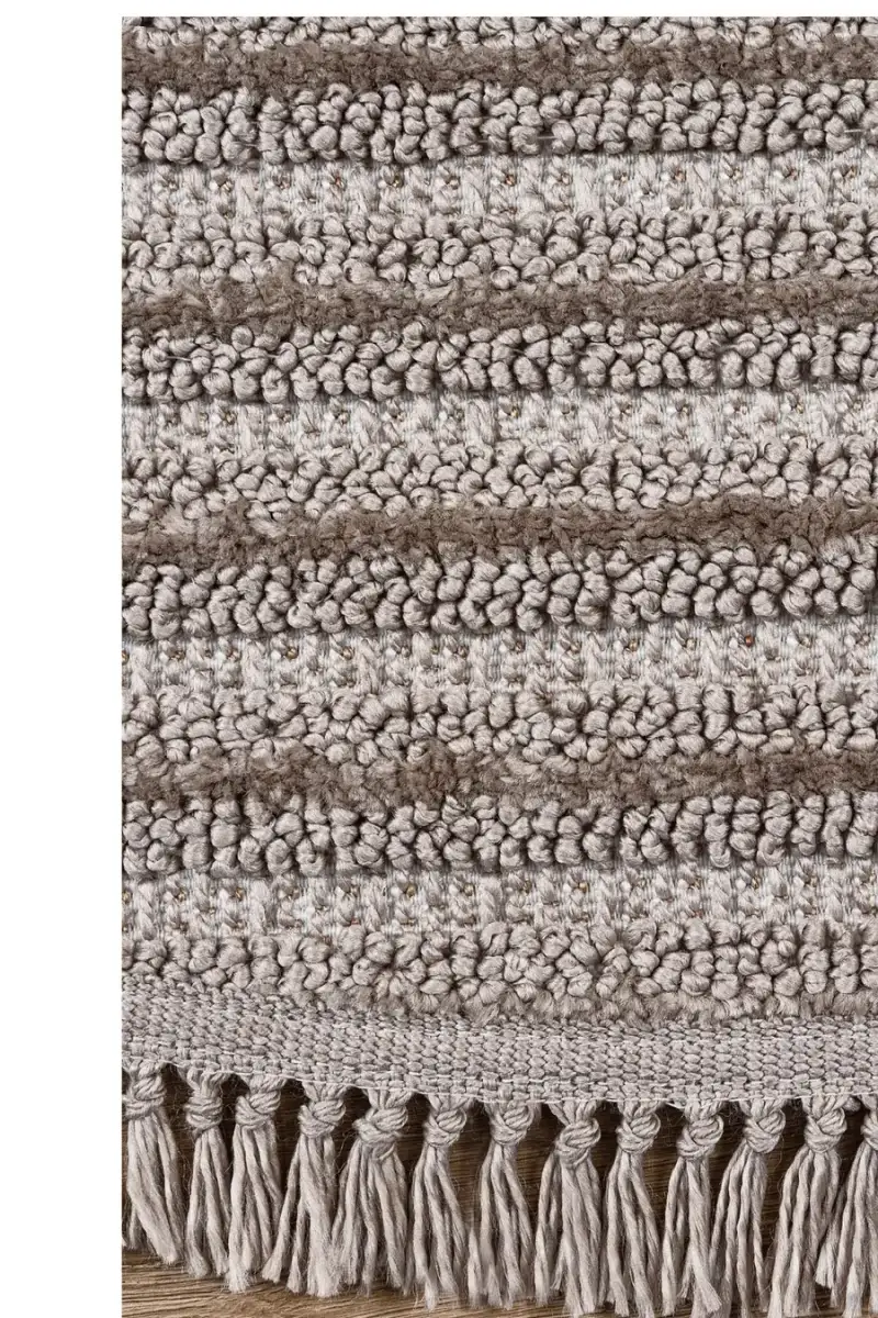 Deco Daisy 16666 Oval Tozumaz Makine Halısı 200X290 - Bej 2