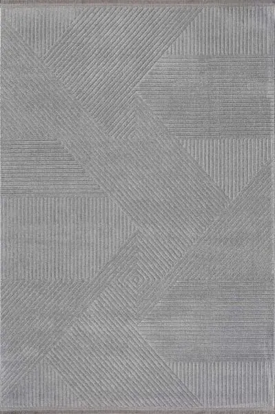 Deco Geo 80010 Dikdörtgen Polyester Pamuk Karışımlı Makine Halısı