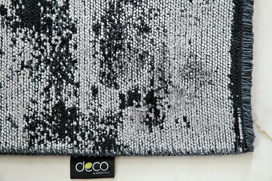 Deco Milano 12255 100X200 - Siyah 4