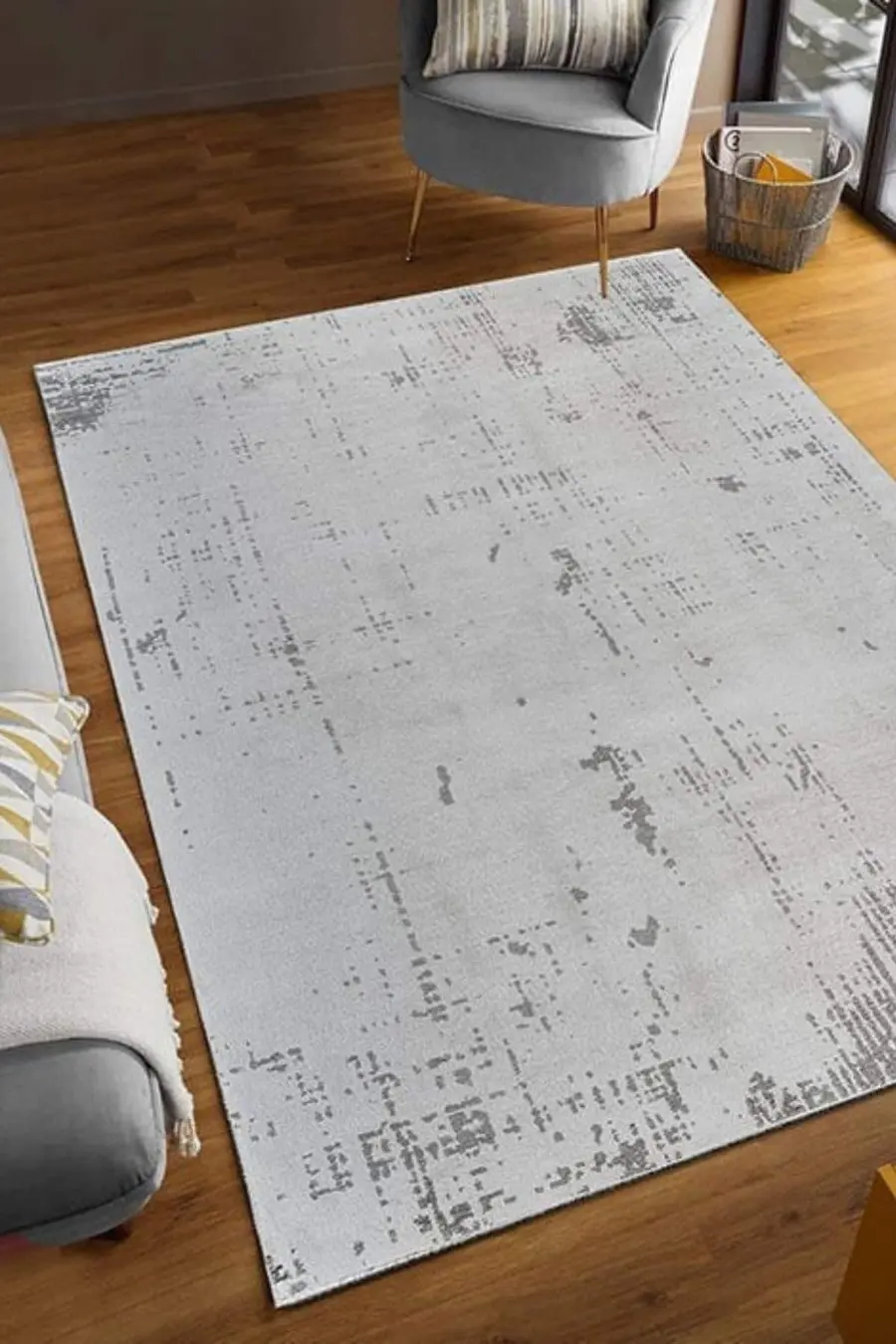 Deco Milano 17017 Halı 160X230 - Gri