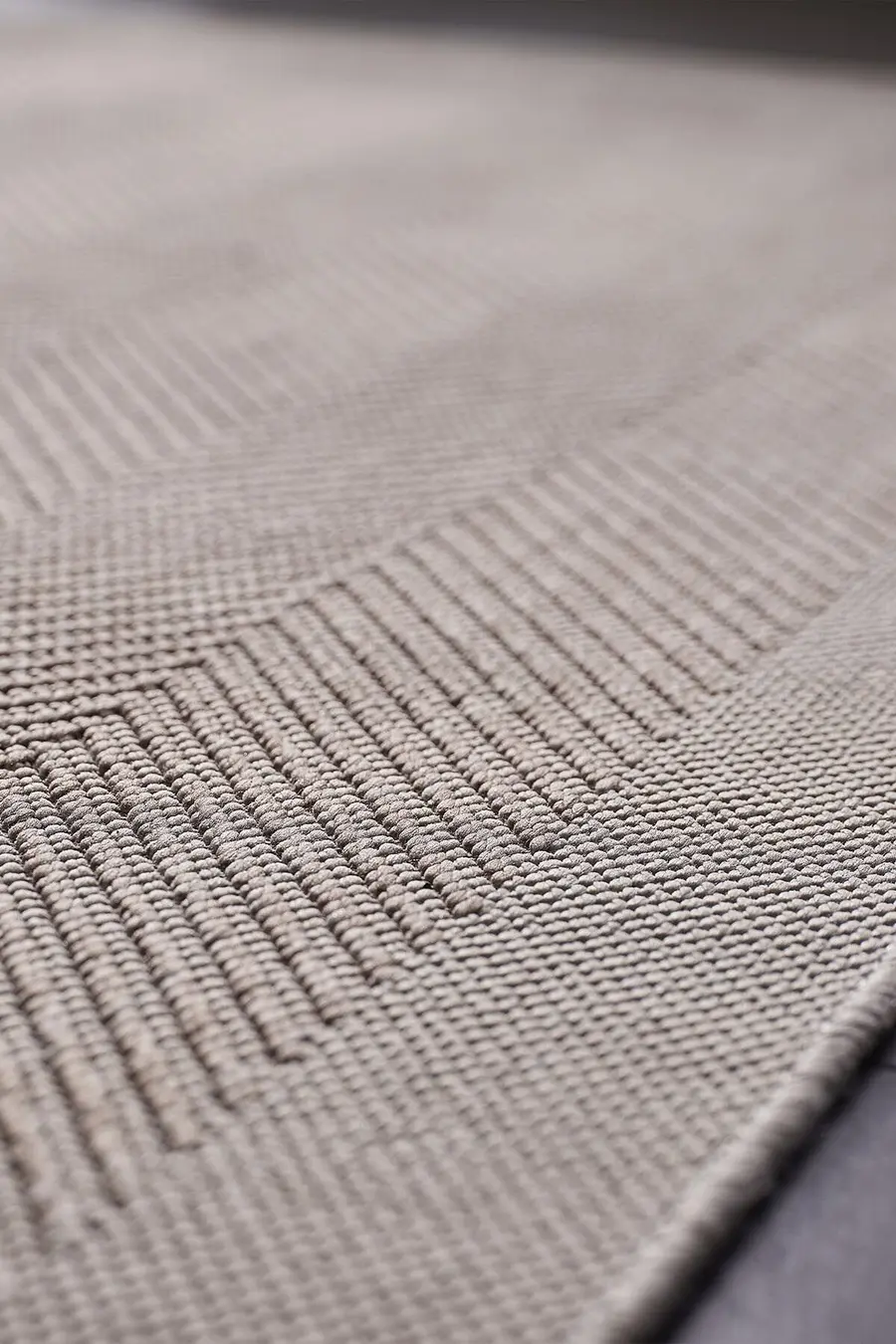 Deco Sisal 80140 Dikdörtgen Yıkanabilir Antitoz Halı 80X150 - Bej 3