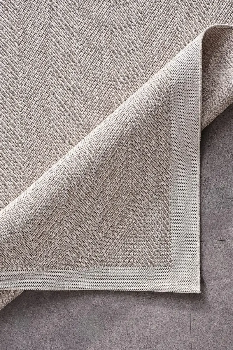 Deco Sisal 80140 Dikdörtgen Yıkanabilir Antitoz Halı 80X150 - Bej 5