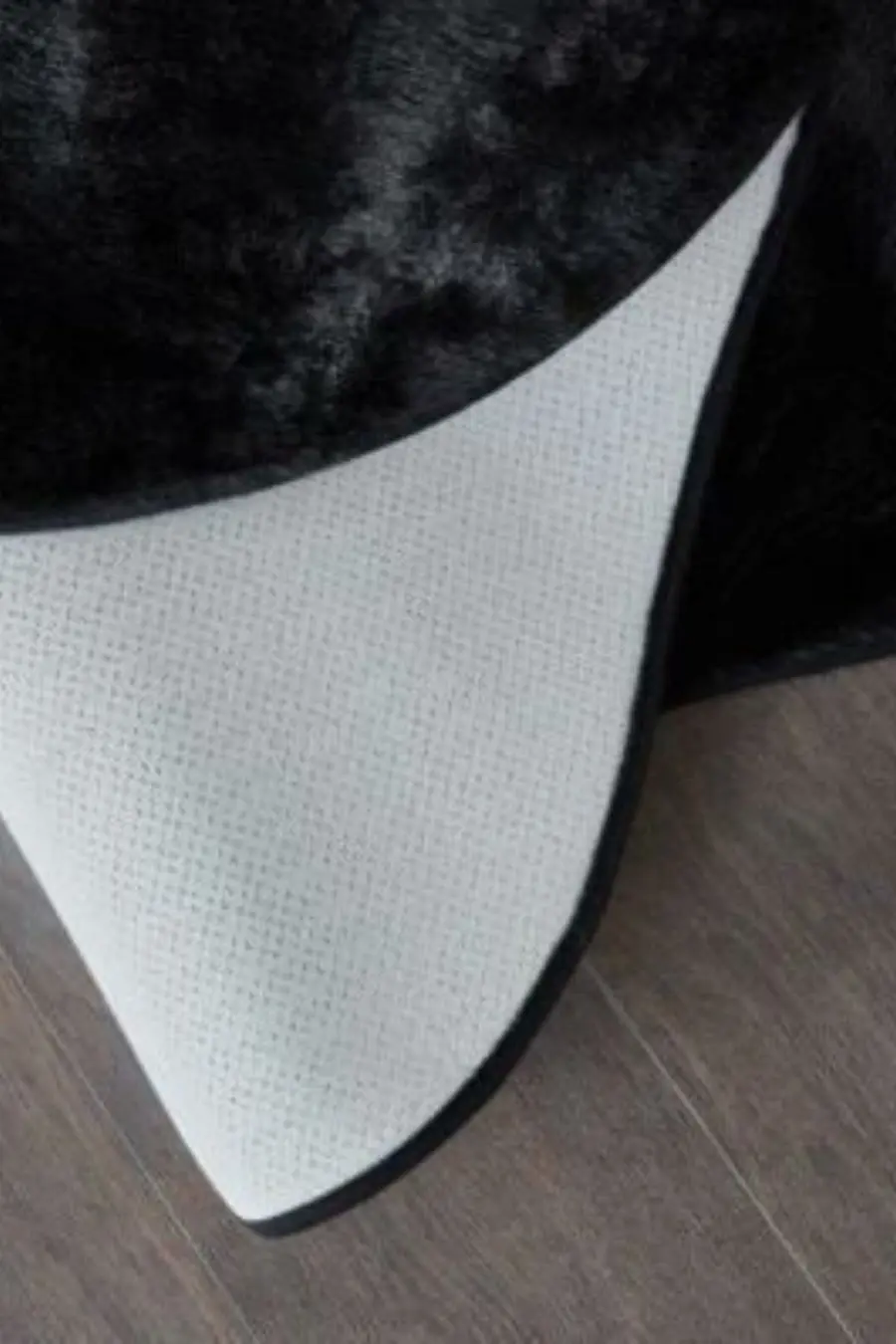 Deco Soft 15314 100x100 - Daire - Siyah 4