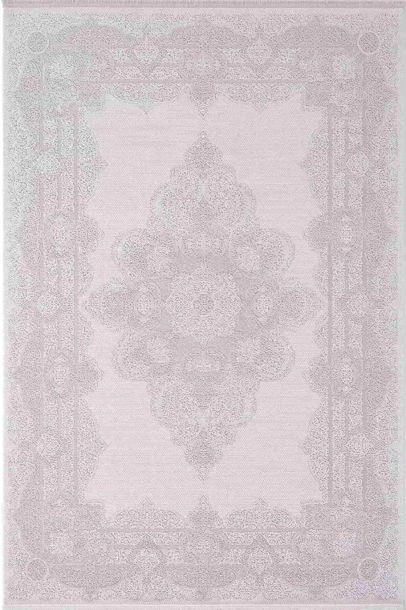 Esiliva 13919 Dikdörtgen Doğal İplik Makine Halısı 240X340 - Gri 2