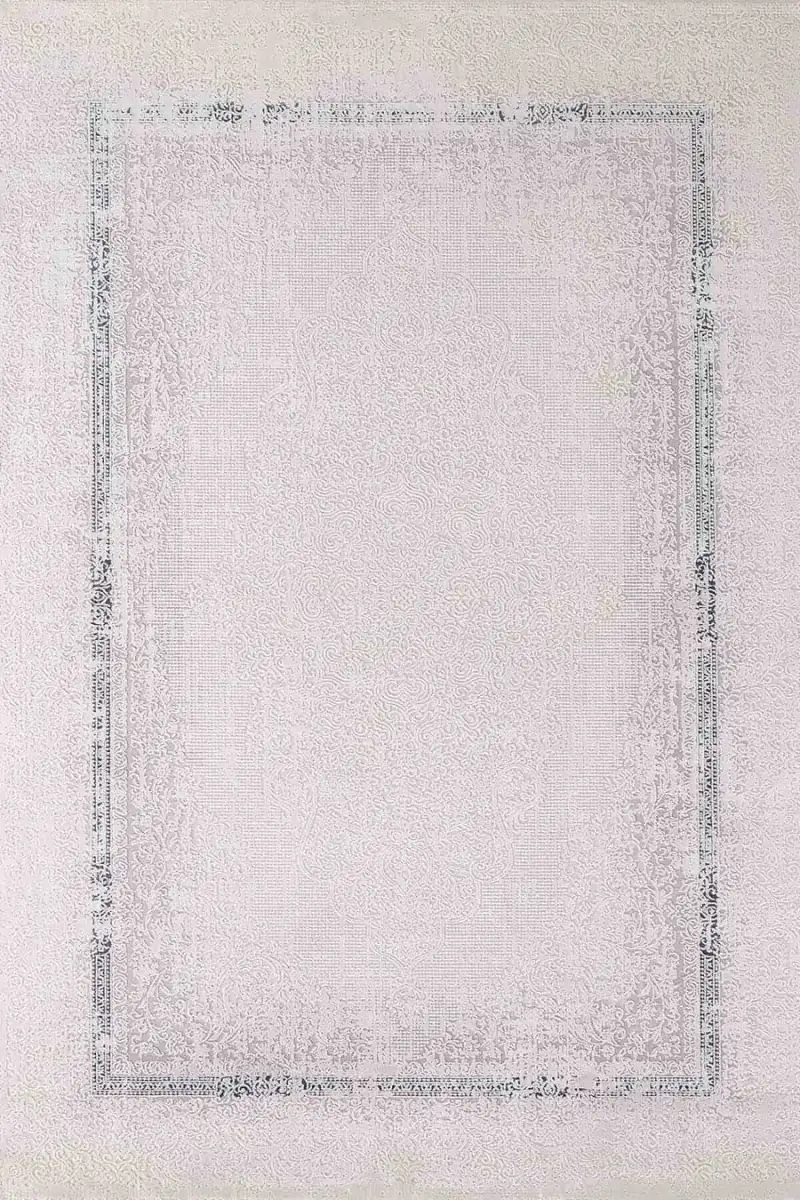 Esiliva 16713 Dikdörtgen Doğal İplik Makine Halısı 160X230 - Mavi 2