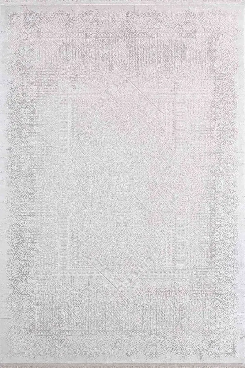 Esiliva 16717 Dikdörtgen Doğal İplik Makine Halısı 160X230 - Gri 2