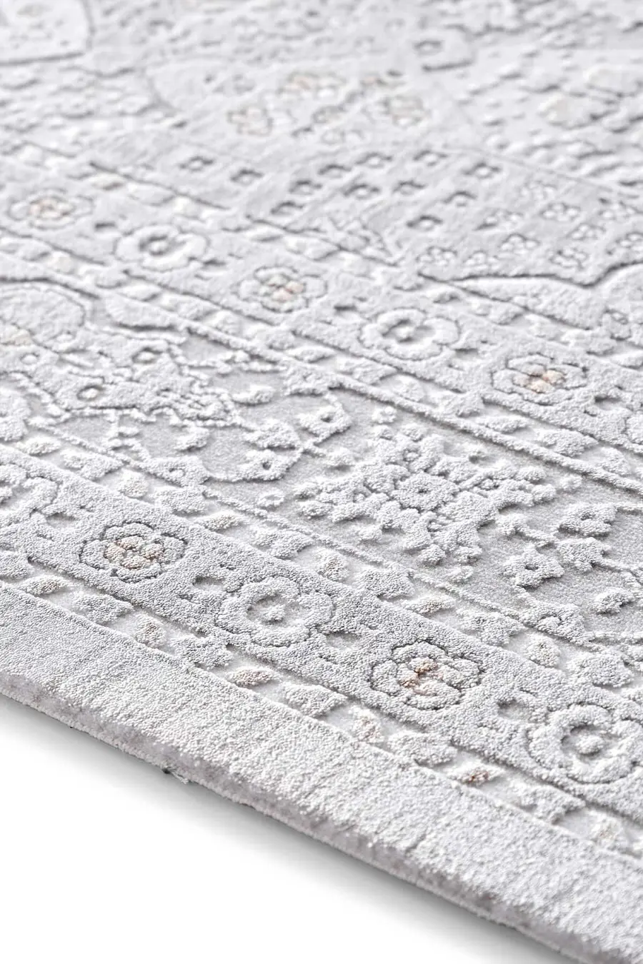 Galina 16636 Dikdörtgen Akrilik Makine Halısı 160X230 - Sarı