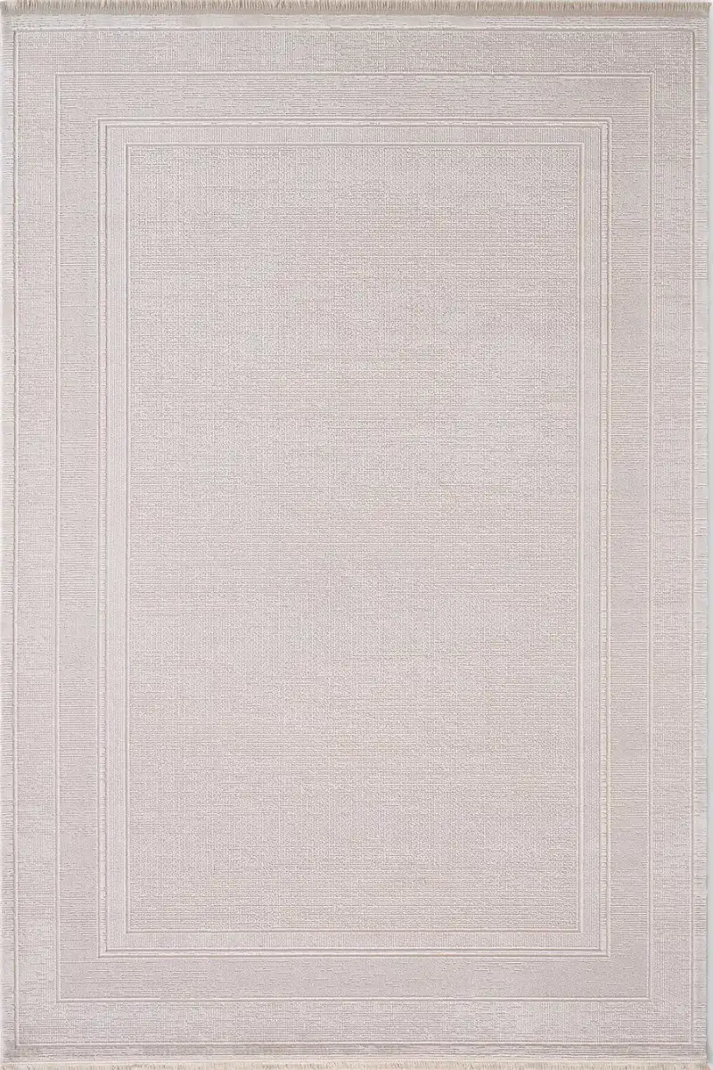 Galina 16649 Akrilik Makine Halısı 160X230 - Krem 2