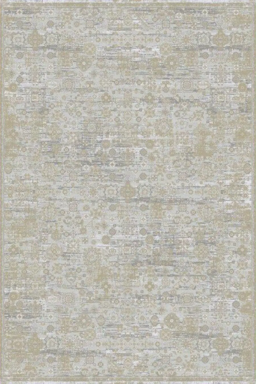 İpekzade100 13945 Doğal İplik Dikdörtgen Makine Halısı 200X290 - Gold 2