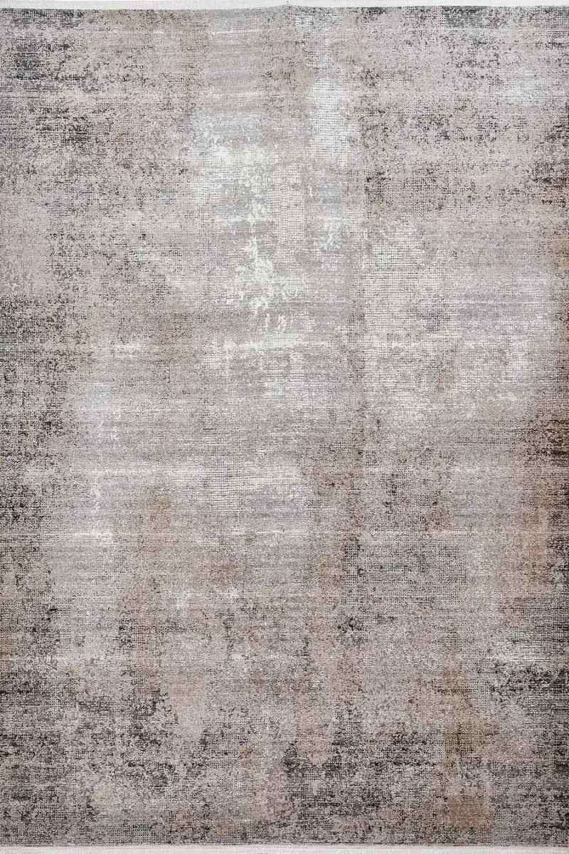 İpekzade100 80041 Doğal İplik Dikdörtgen Makine Halısı 160X230 - Sarı 2