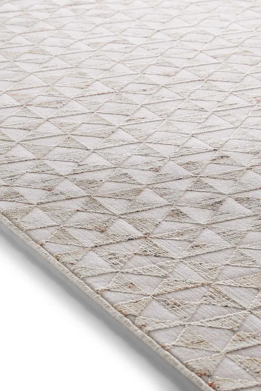 Lidya 16111 Dikdörtgen Tozumaz Makine Halısı 120X180 - Krem