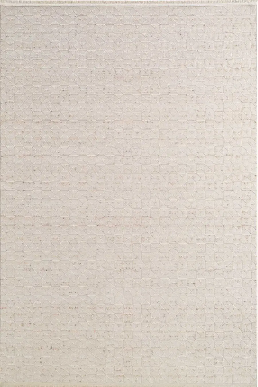 Lidya 16111 Dikdörtgen Tozumaz Makine Halısı 120X180 - Krem 2