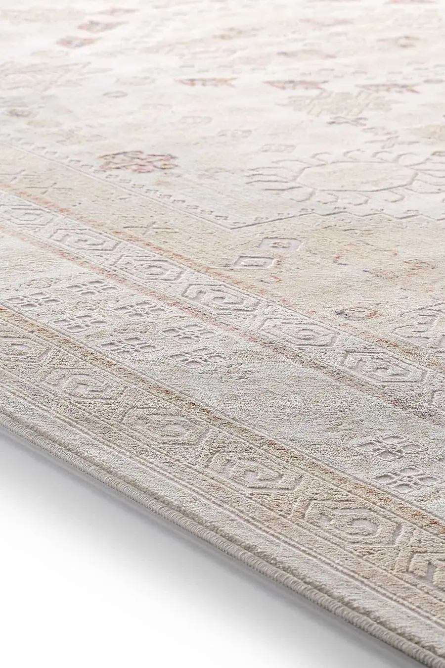 Lidya 16112 Dikdörtgen Tozumaz Makine Halısı 120X180 - Multi