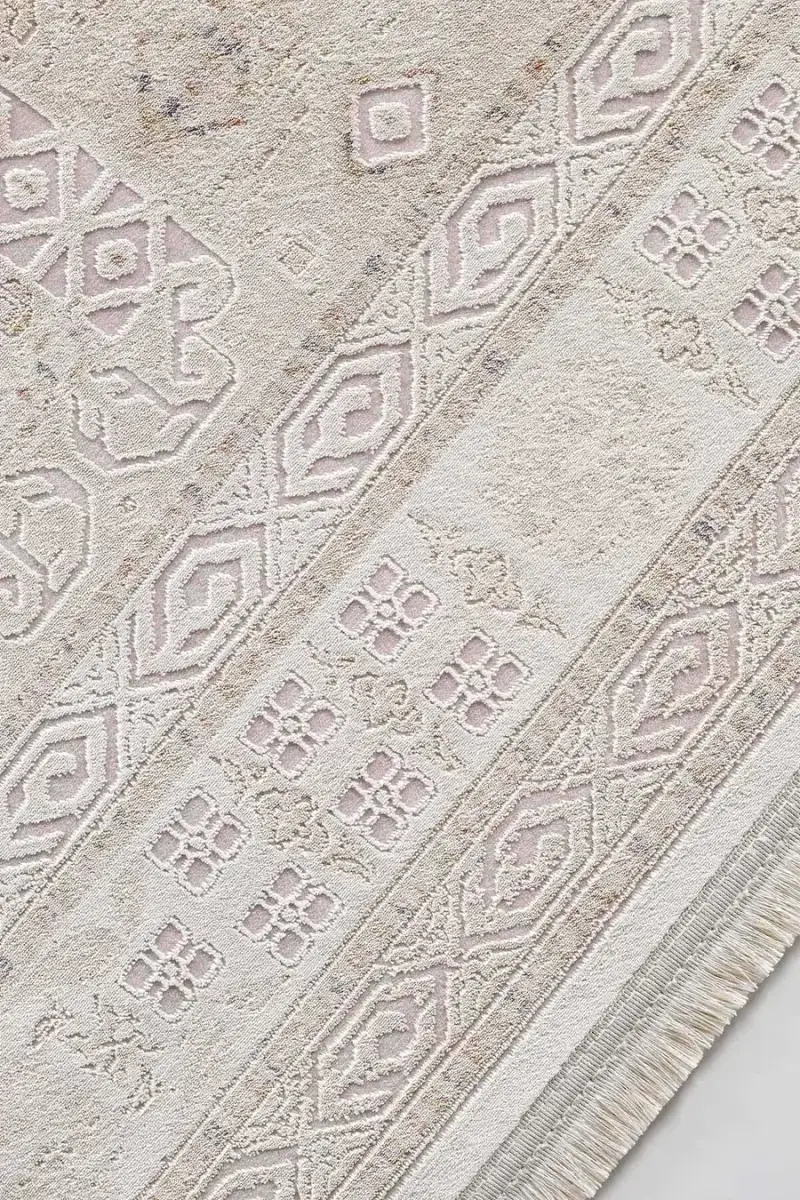 Lidya 16112 Dikdörtgen Tozumaz Makine Halısı 120X180 - Multi 3