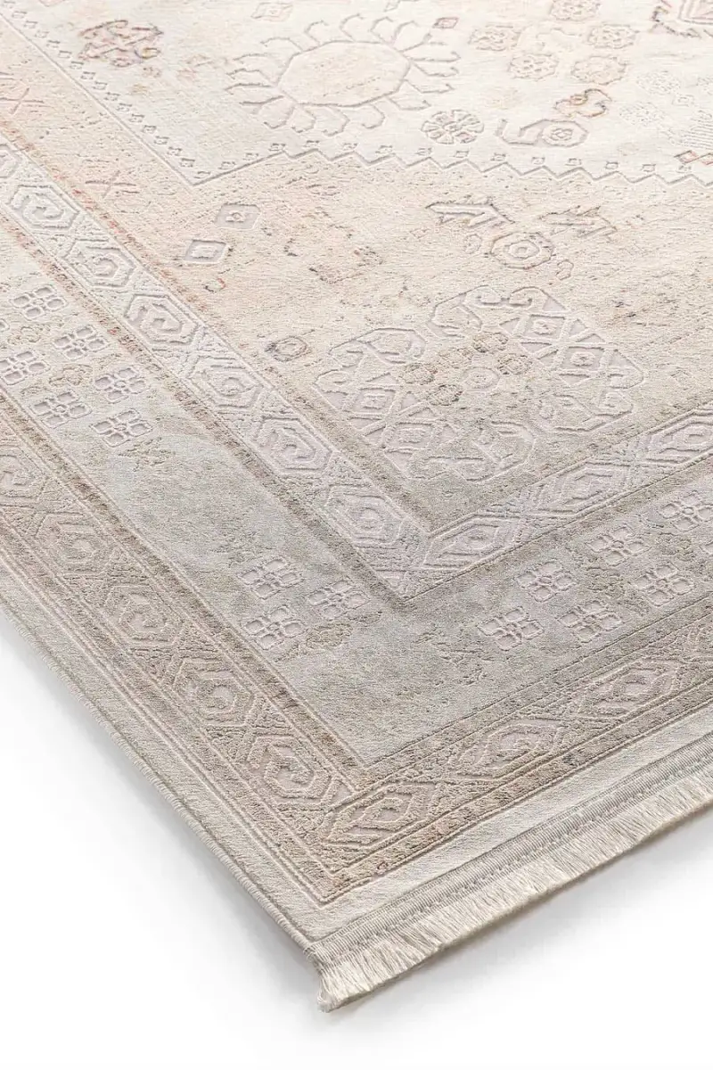 Lidya 16112 Dikdörtgen Tozumaz Makine Halısı 120X180 - Multi 6