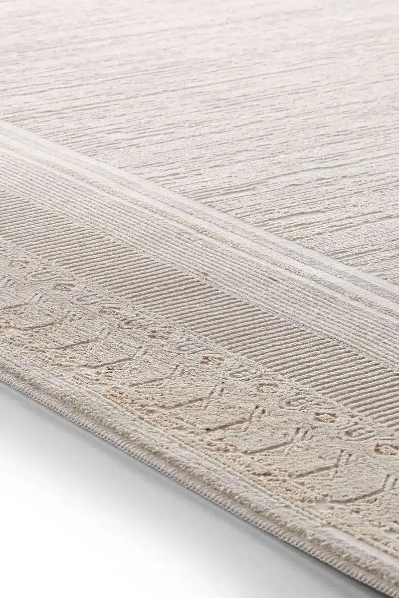Lidya 16113 Dikdörtgen Tozumaz Makine Halısı 160X230 - Vizon