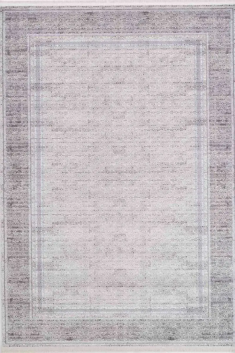 Lidya 16114 Dikdörtgen Tozumaz Makine Halısı 200X290 - Gri 2