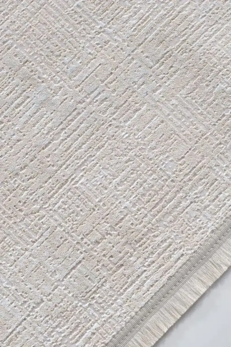 Lidya 16116 Dikdörtgen Tozumaz Makine Halısı 160X230 - Vizon 4