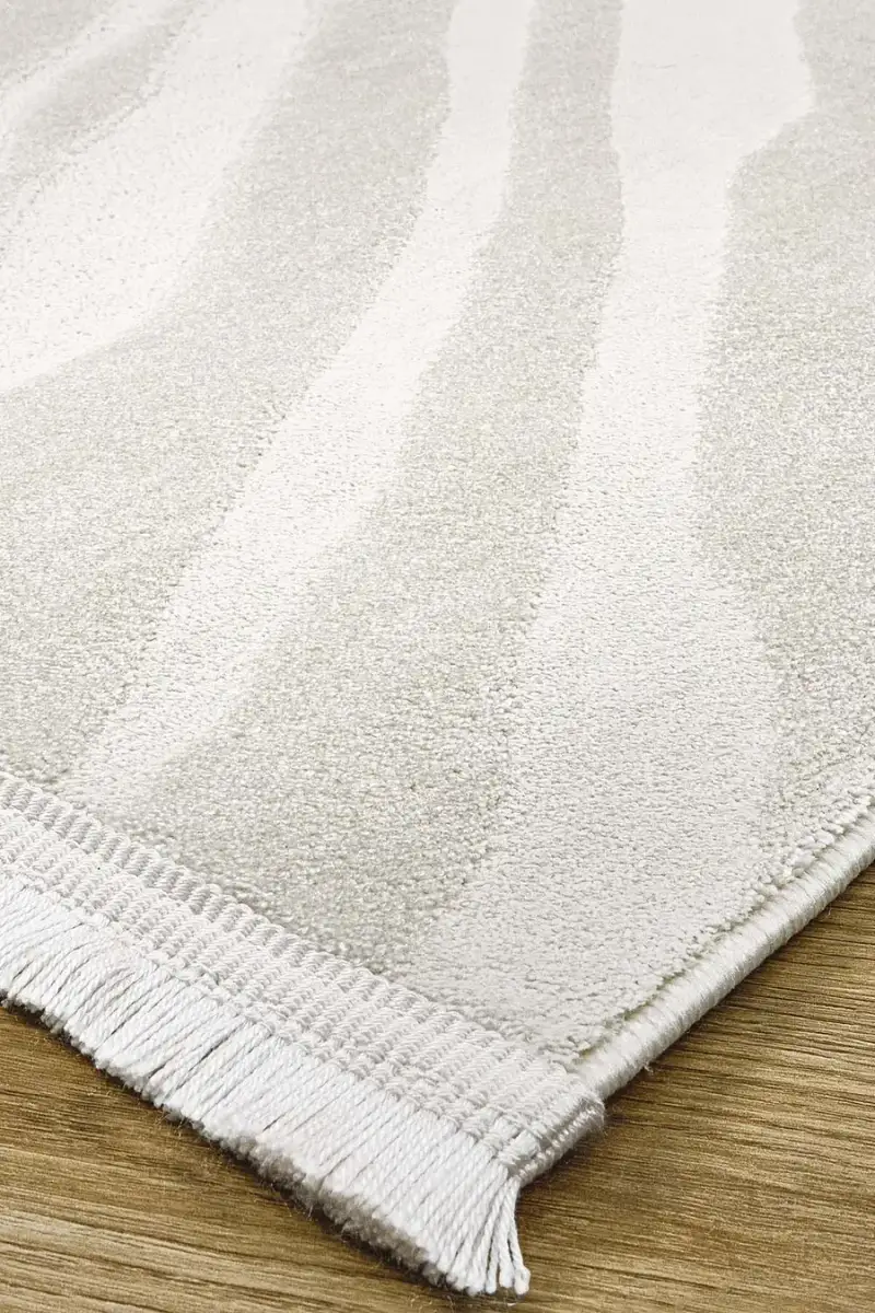 Lugano 17875 Dikdörtgen Tozumaz Halı Krem - 160X230 4