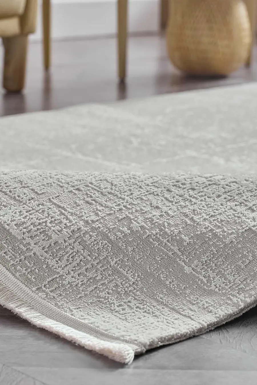 Lustiva 17827 Dikdörtgen Tozumaz Halı Vizon - 160X230 3