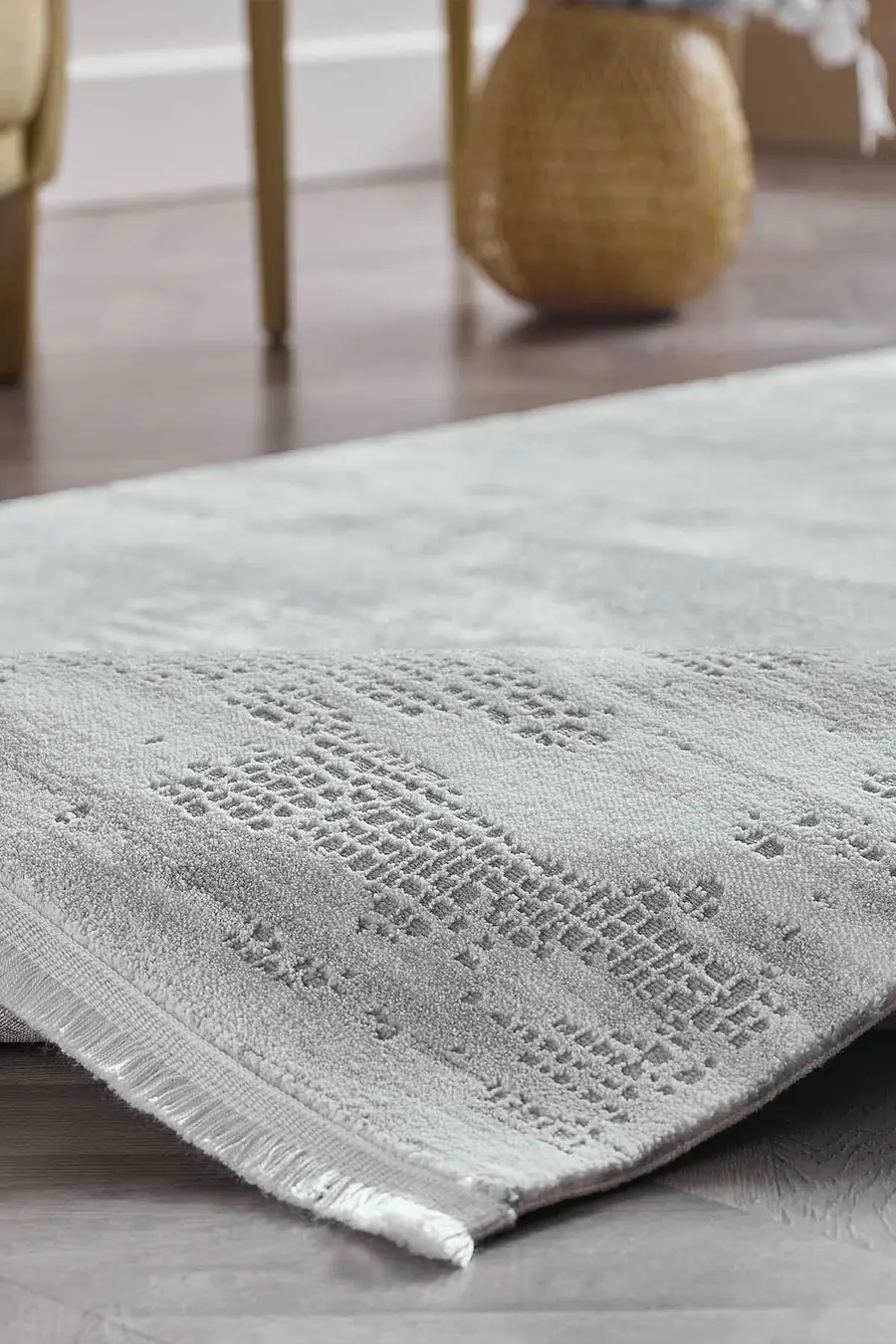 Lustiva 17920 Dikdörtgen Tozumaz Halı Gri - 160X230 4