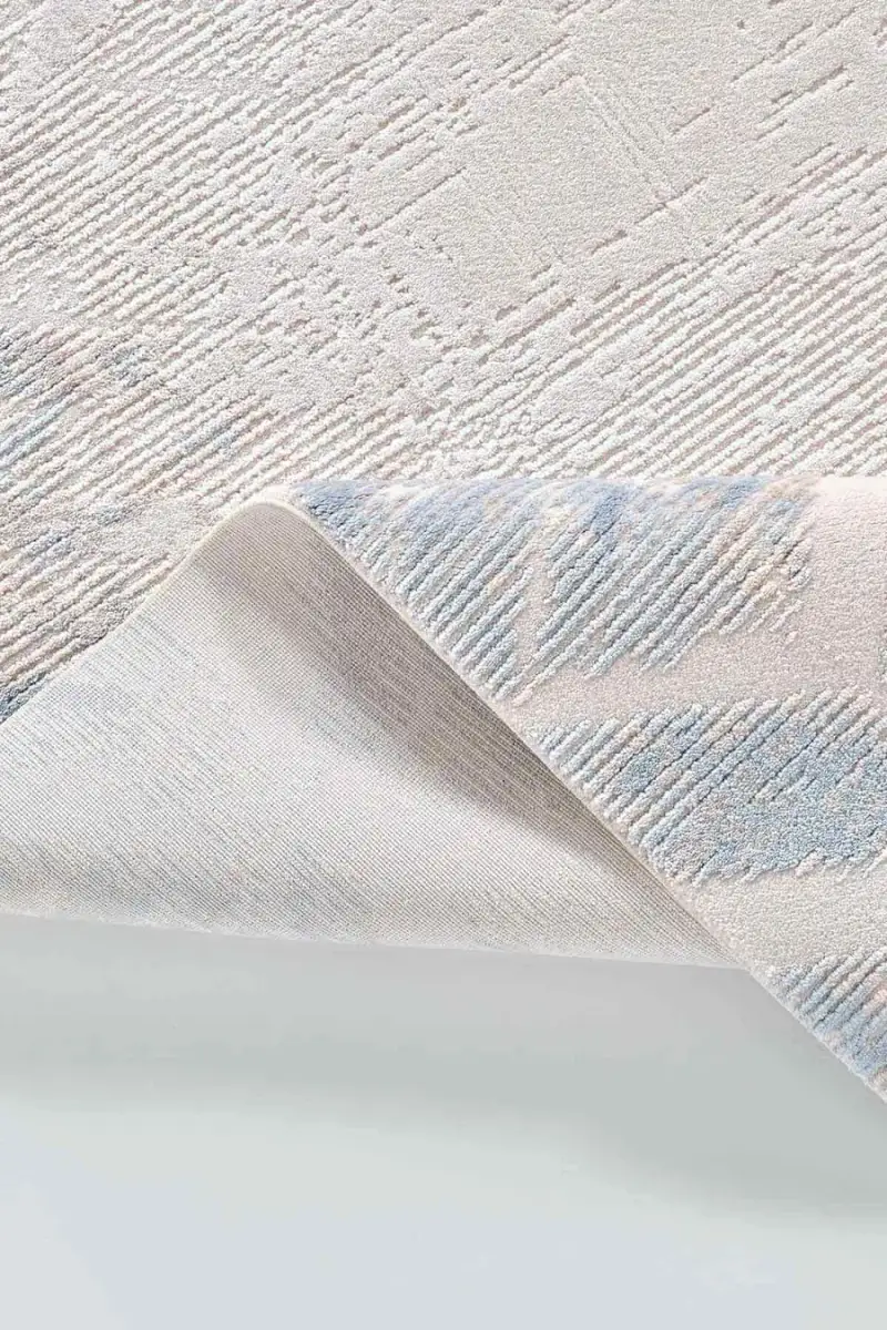 Novastyle 16294 Dikdörtgen Akrilik Makine Halısı 160x230 - Mavi 2