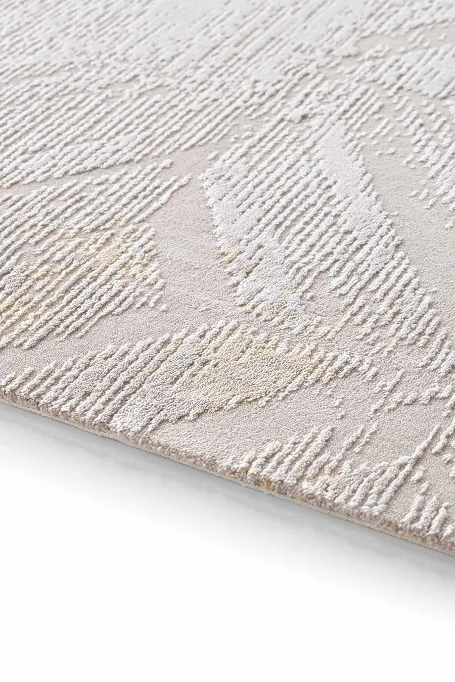 Novastyle 16294 Dikdörtgen Akrilik Makine Halısı 160X230 - Sarı