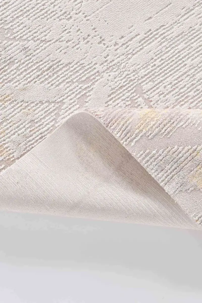 Novastyle 16294 Dikdörtgen Akrilik Makine Halısı 160X230 - Sarı 2