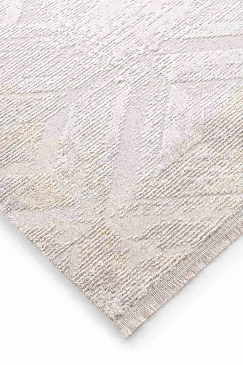 Novastyle 16294 Dikdörtgen Akrilik Makine Halısı 160X230 - Sarı 4