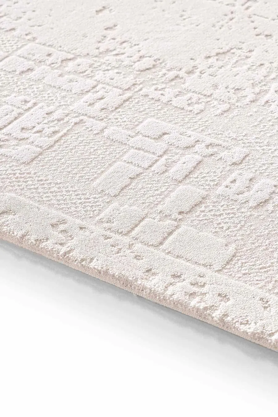 Novastyle 16295 Dikdörtgen Akrilik Makine Halısı 160x230 - Krem — görsel 1