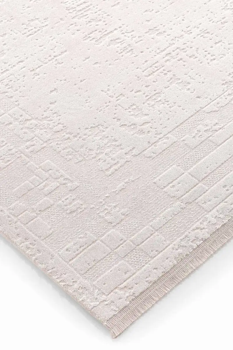 Novastyle 16295 Dikdörtgen Akrilik Makine Halısı 160x230 - Krem 4